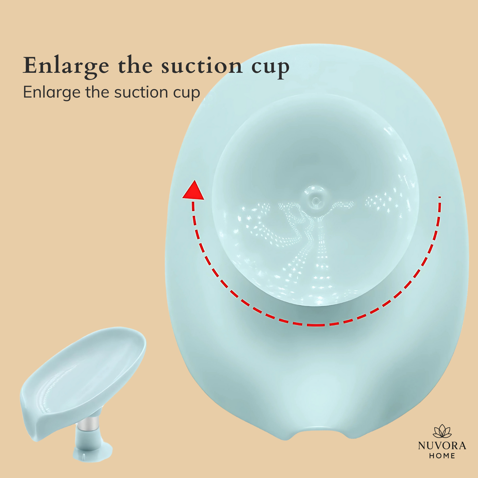 Leaf Shape Self Draining Soap Holder Pack of 2