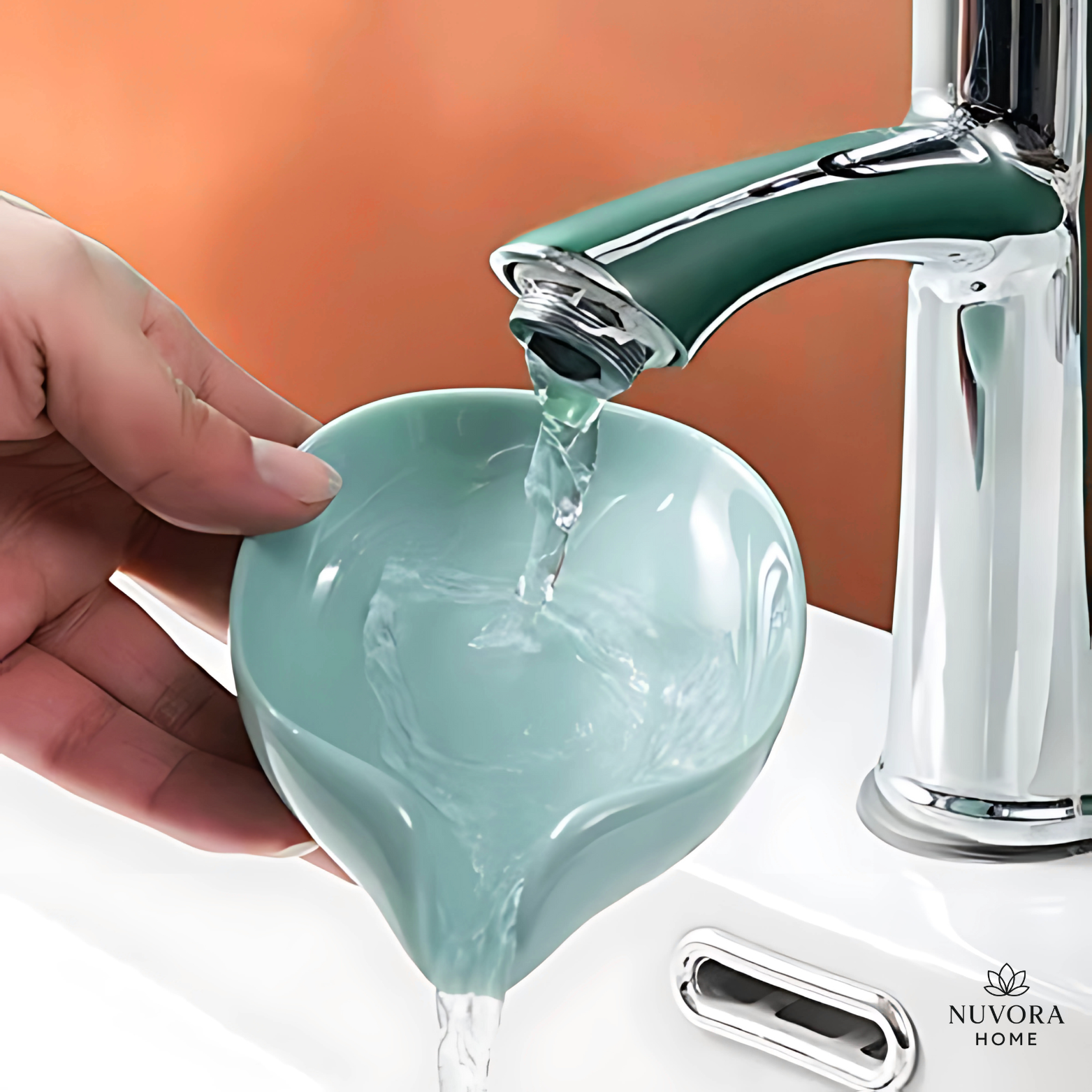 Leaf Shape Self Draining Soap Holder Pack of 2